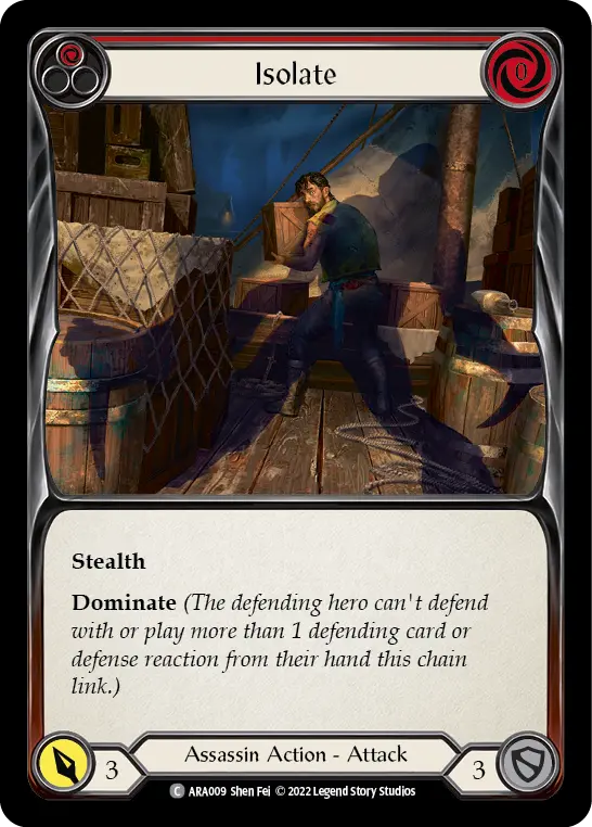 Card: Isolate (red)