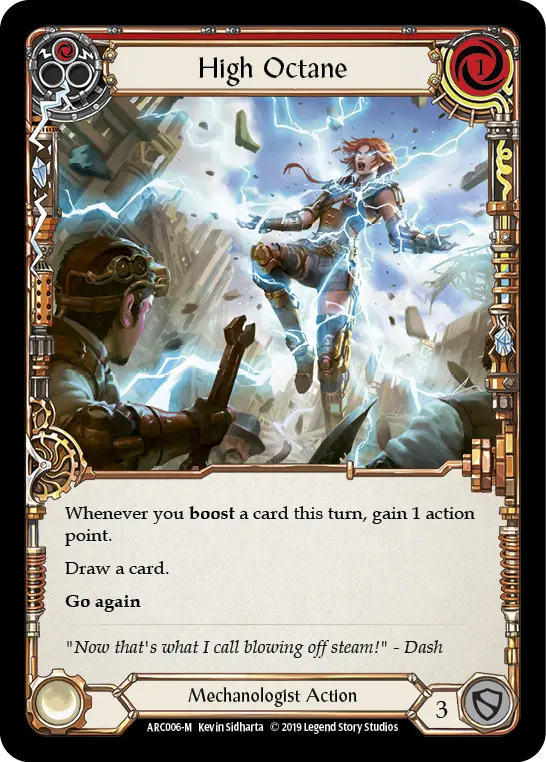 Card: High Octane (red)