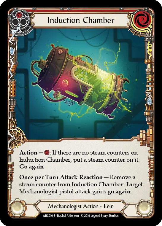 Card: Induction Chamber (red)
