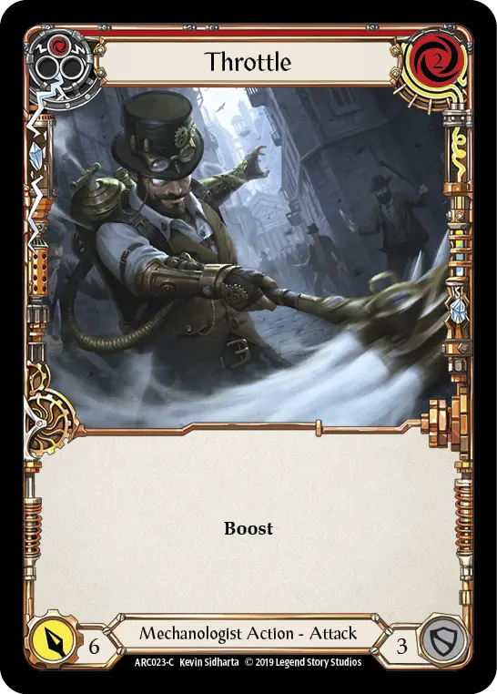 Card: Throttle (red)