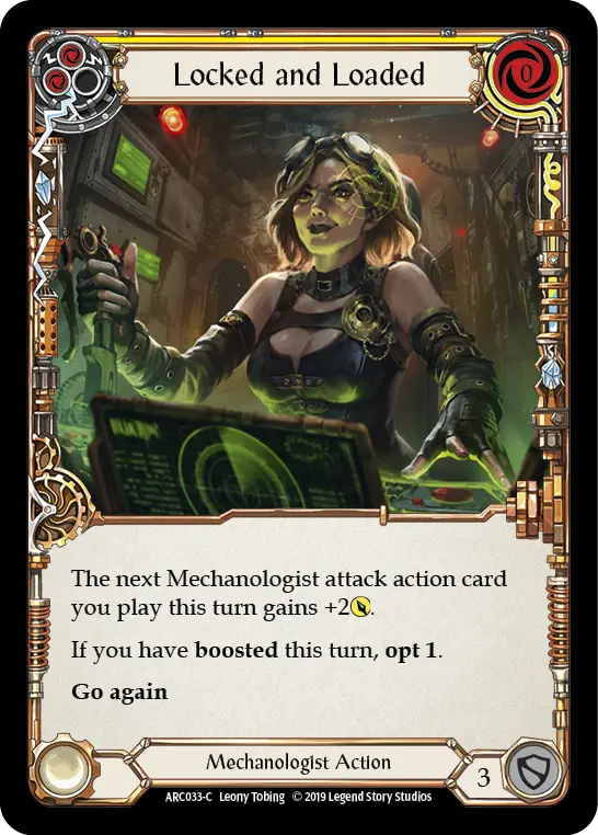 Card: Locked and Loaded (yel)