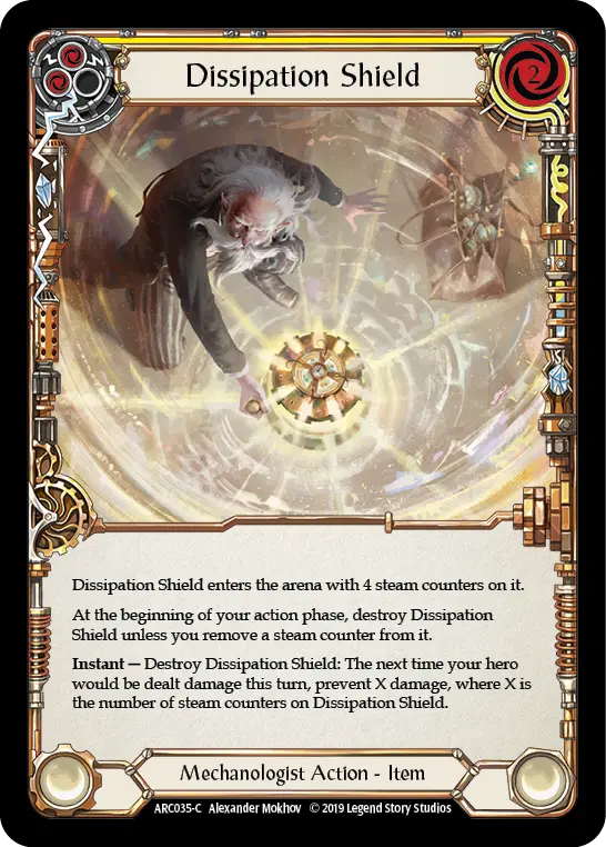 Card: Dissipation Shield (yel)