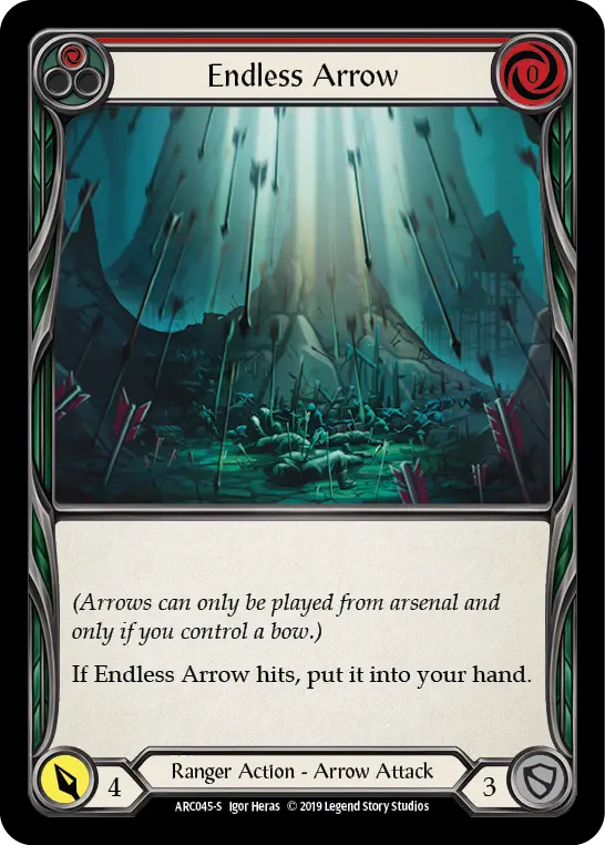 Card: Endless Arrow (red)
