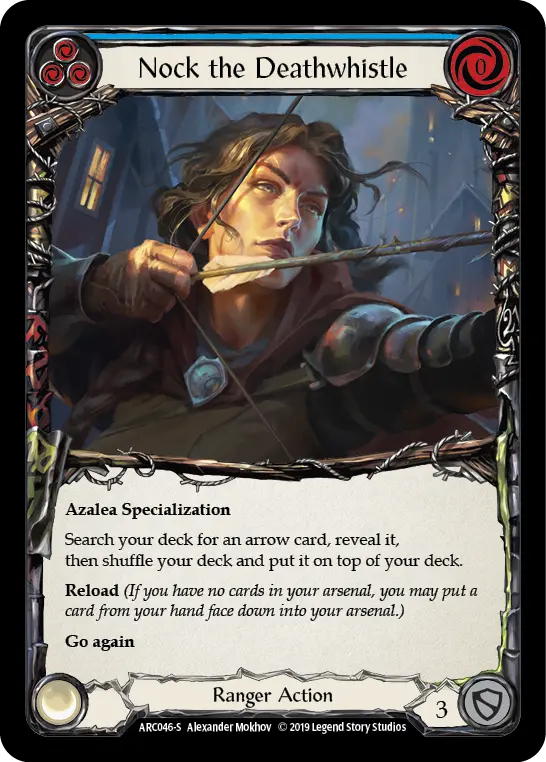 Card: Nock the Deathwhistle (blu)