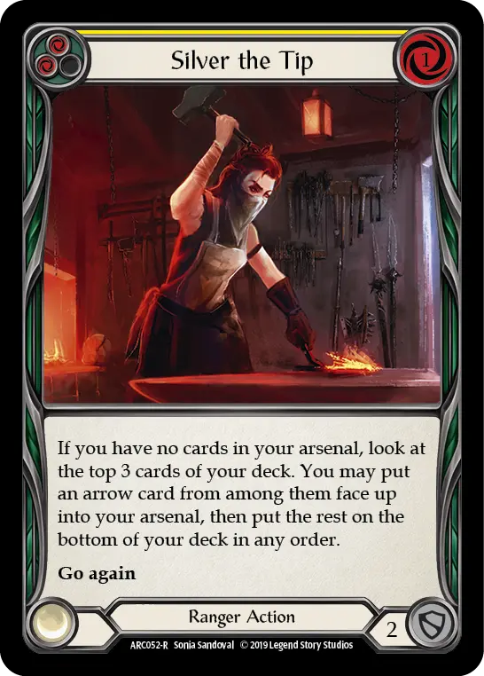 Card: Silver the Tip (yel)