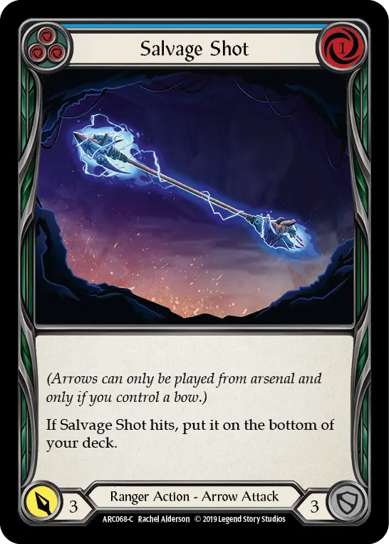 Card: Salvage Shot (blu)