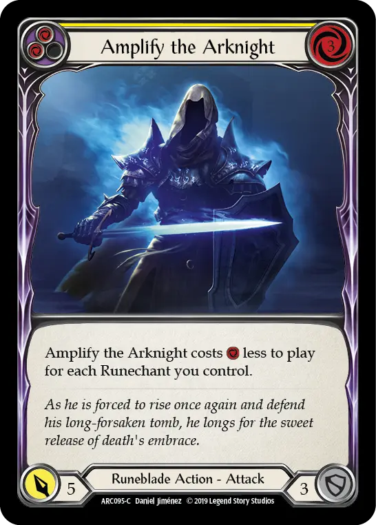 Card: Amplify the Arknight (yel)