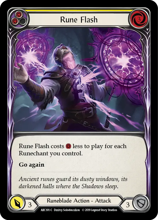 Card: Rune Flash (yel)