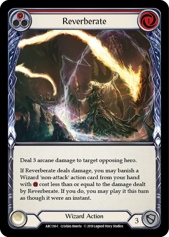 Card: Reverberate (red)
