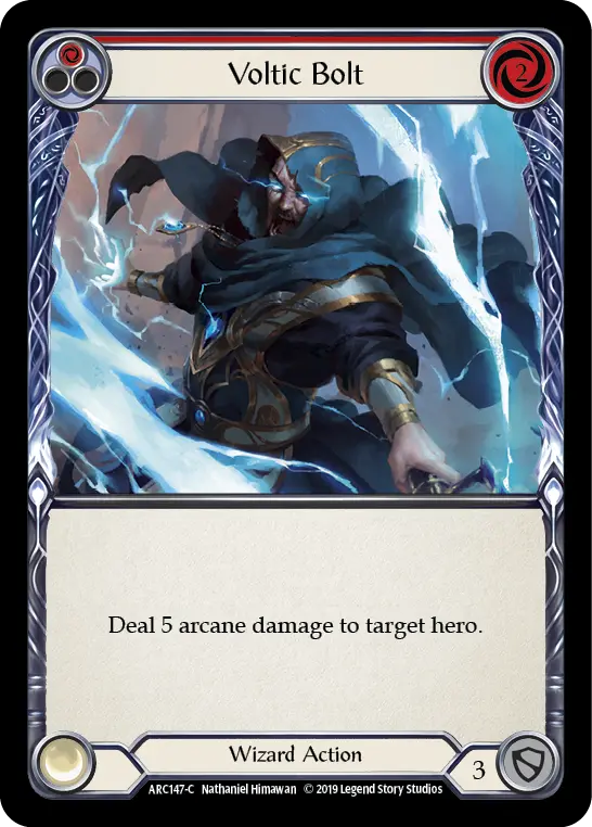 Card: Voltic Bolt (red)