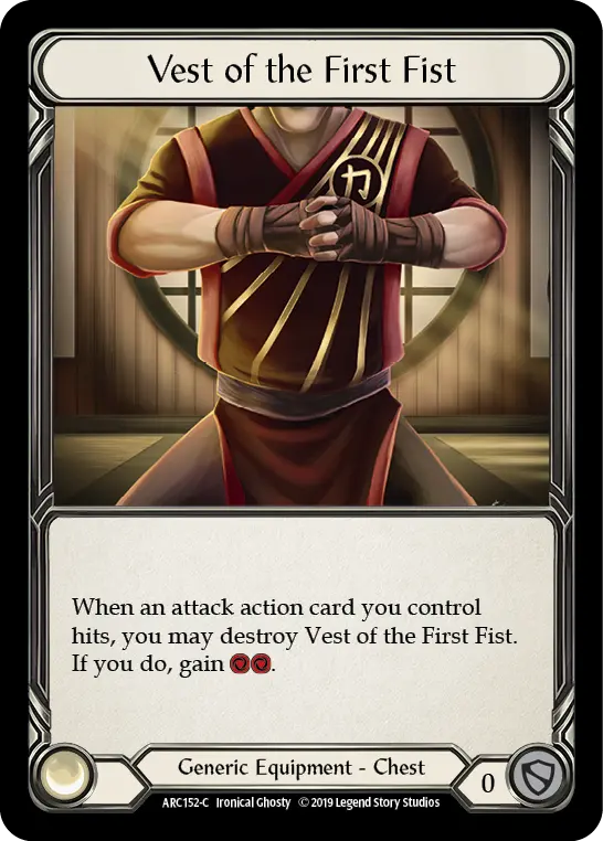Card: Vest of the First Fist