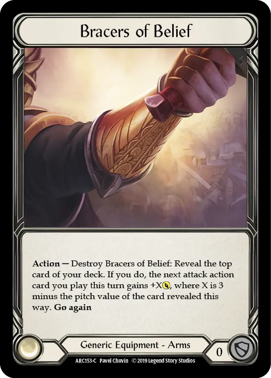 Card: Bracers of Belief