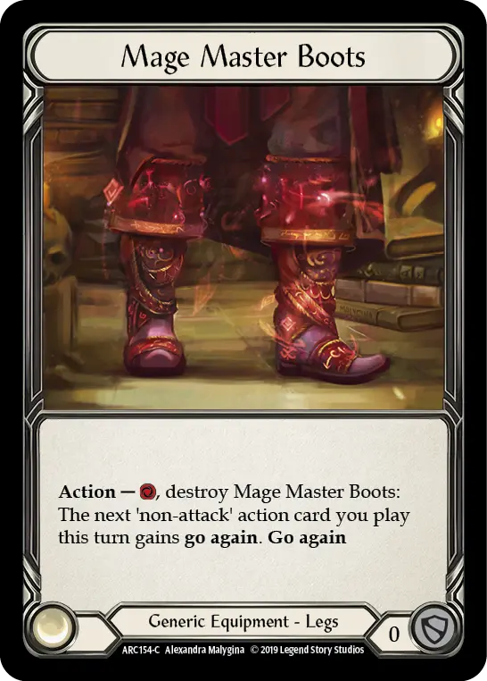 Card: Mage Master Boots