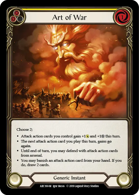Card: Art of War (yel)