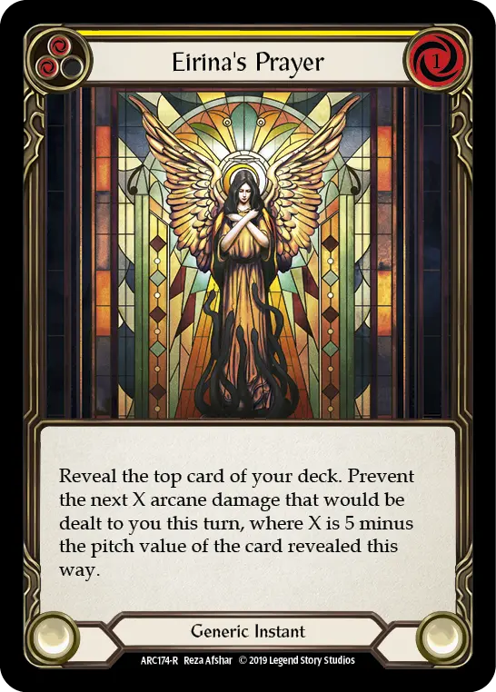 Card: Eirina's Prayer (yel)