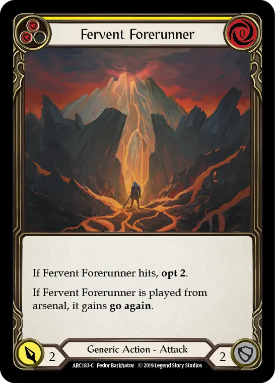 Card: Fervent Forerunner (yel)