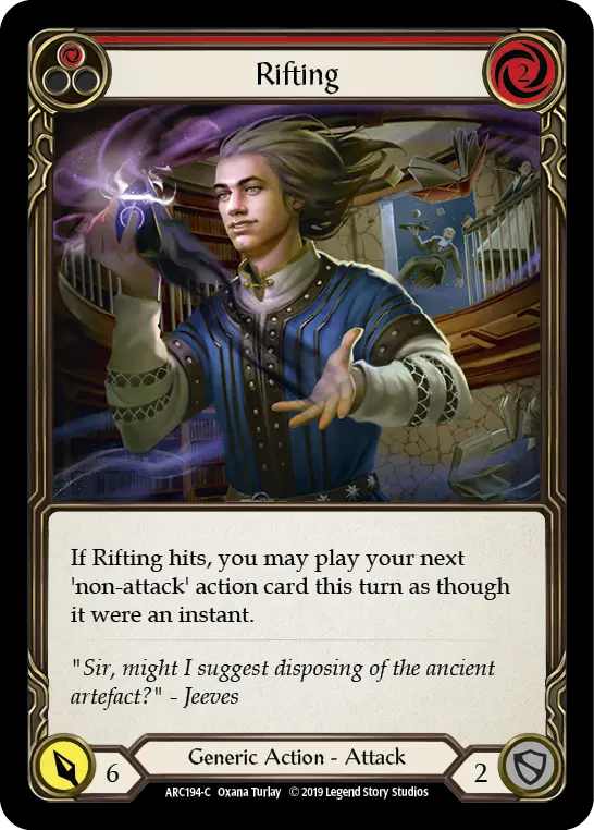 Card: Rifting (red)