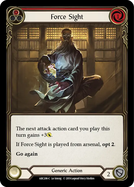 Card: Force Sight (red)