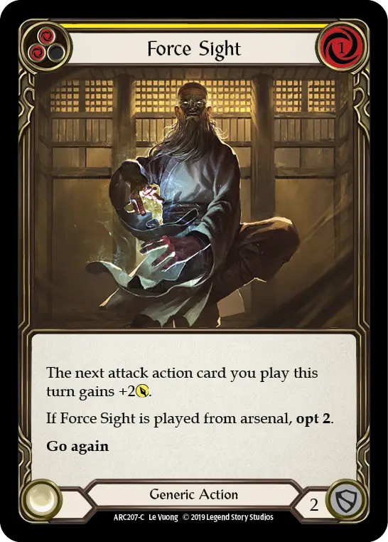 Card: Force Sight (yel)