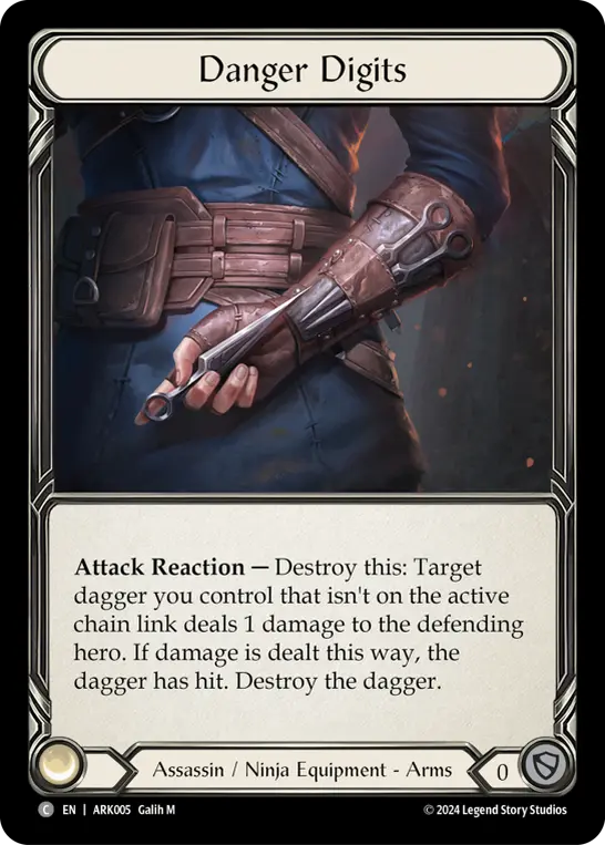 Card image of Danger Digits