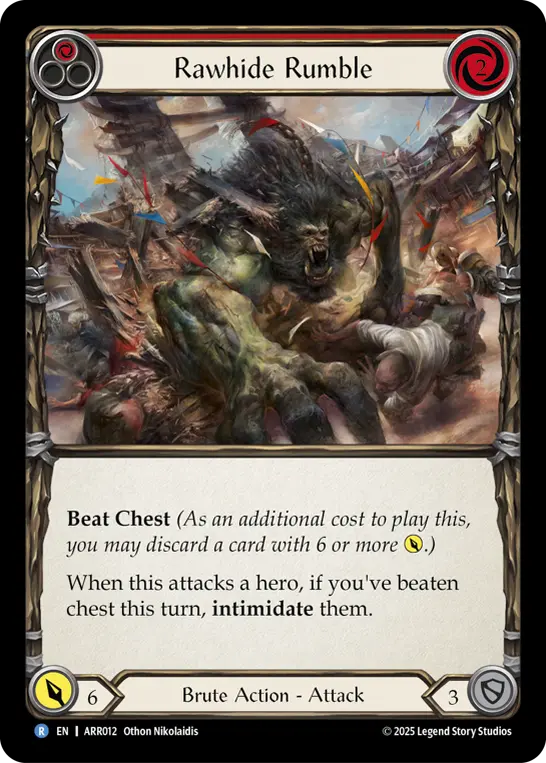 Card: Rawhide Rumble (red)