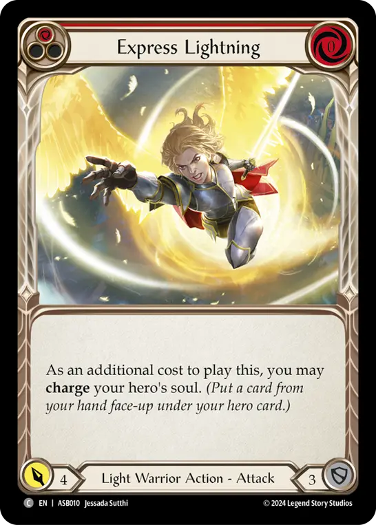 Card: Express Lightning (red)