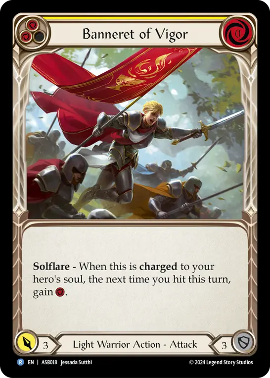 Card: Banneret of Vigor (yel)