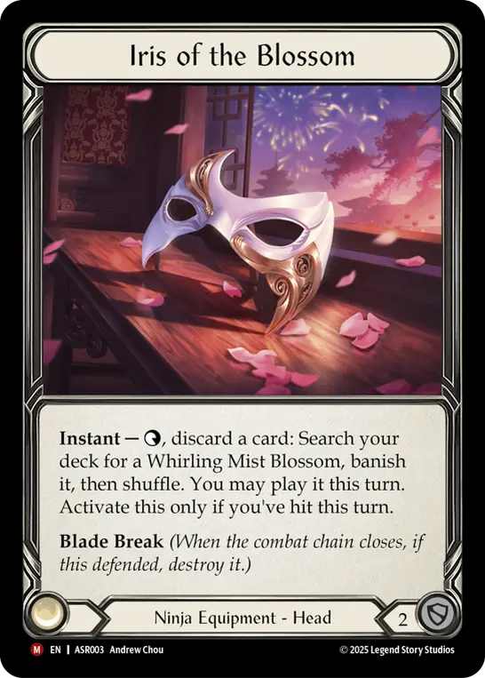 Card image of Iris of the Blossom