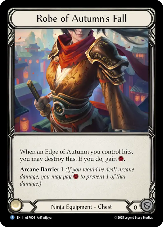Card image of Robe of Autumn's Fall