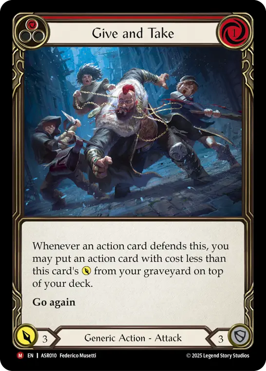 Card image of Give and Take (Red)