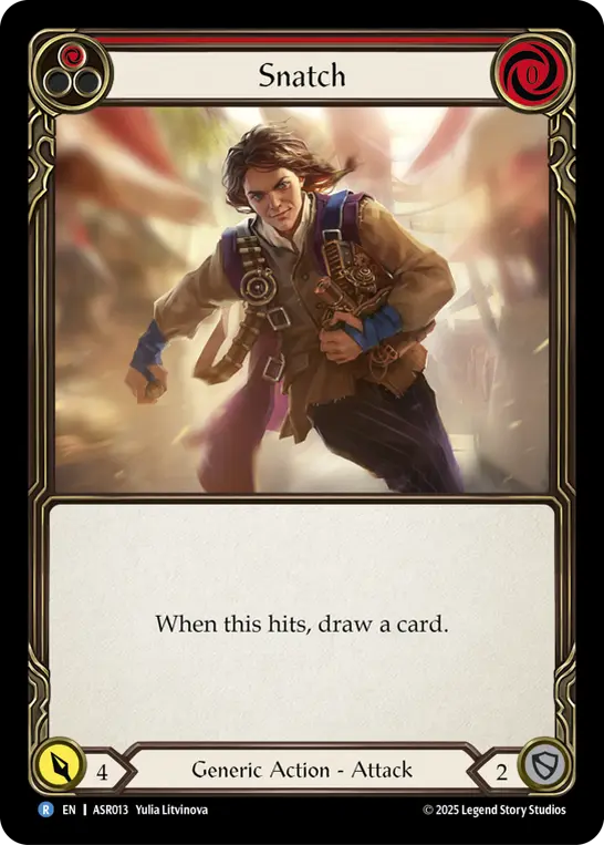 Card: Snatch (red)
