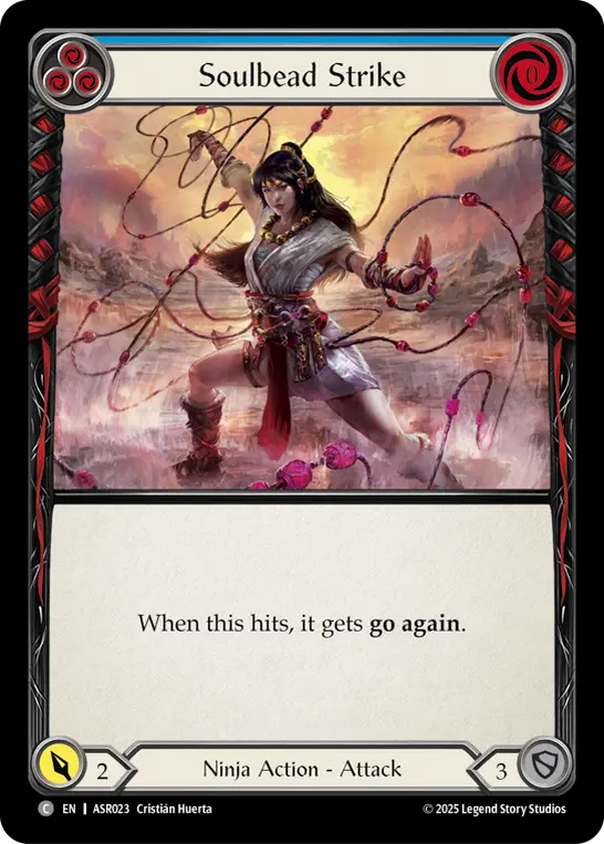 Card: Soulbead Strike (blu)