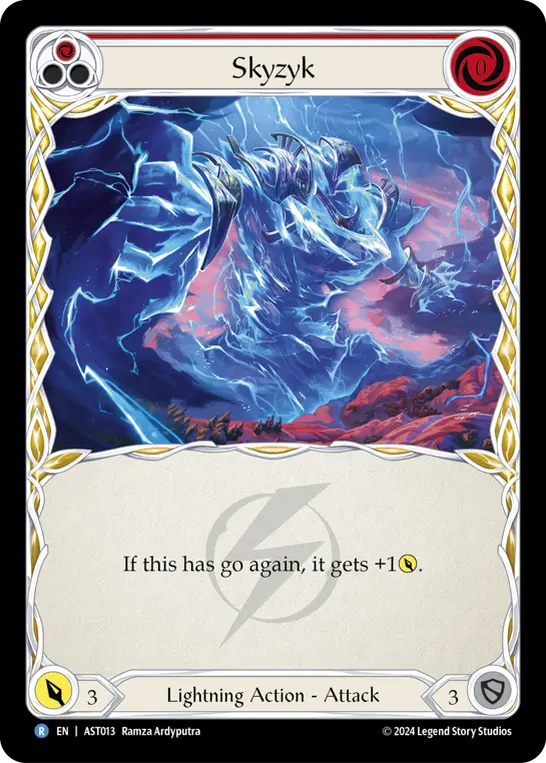 Card: Skyzyk (red)
