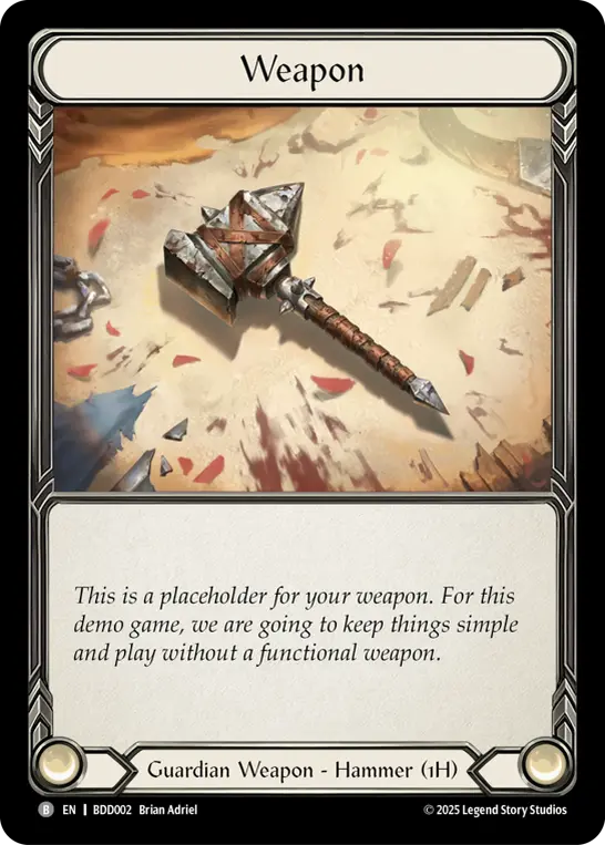 Card: Placeholder Weapon