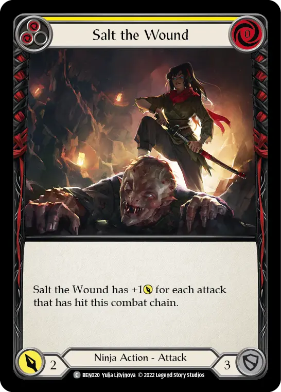 Card: Salt the Wound (yel)