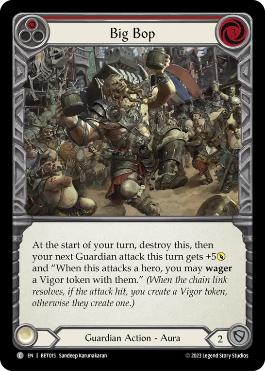 Card: Big Bop (red)