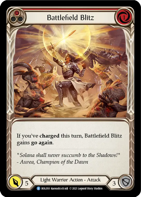 Card: Battlefield Blitz (red)