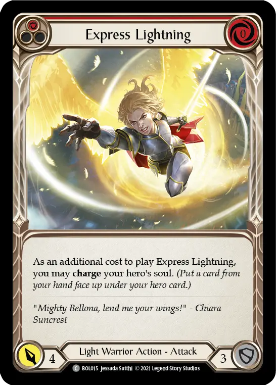Card: Express Lightning (red)