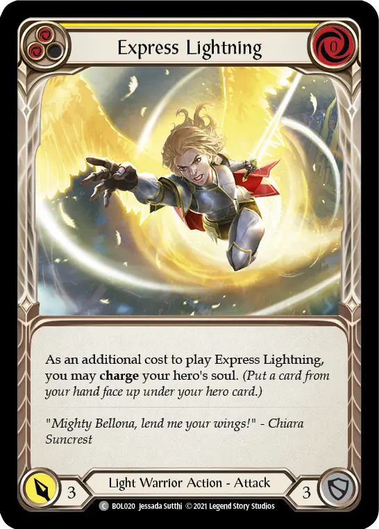 Card: Express Lightning (yel)