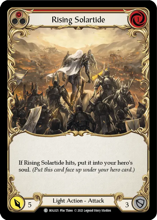 Card: Rising Solartide (red)