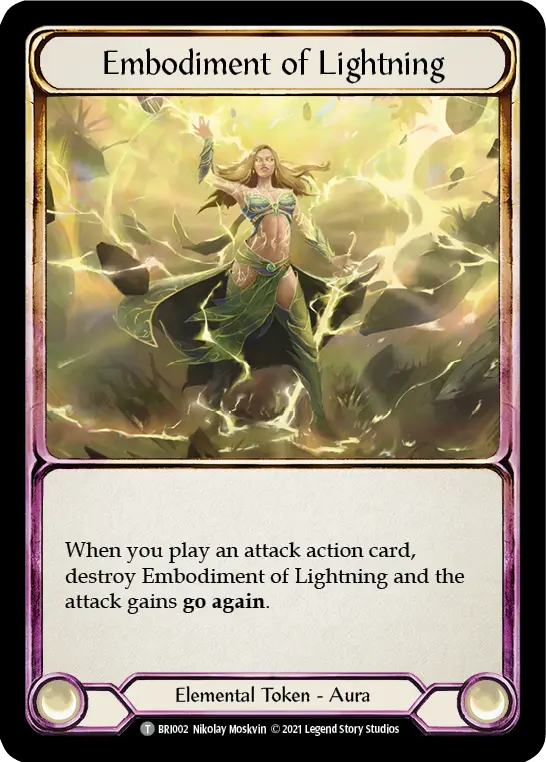 Card: Embodiment of Lightning
