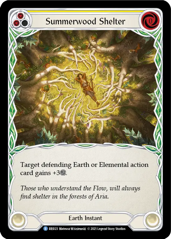 Card: Summerwood Shelter (yel)