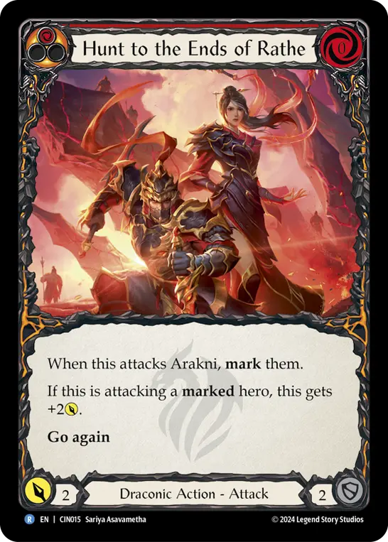 Card: Hunt to the Ends of Rathe (red)
