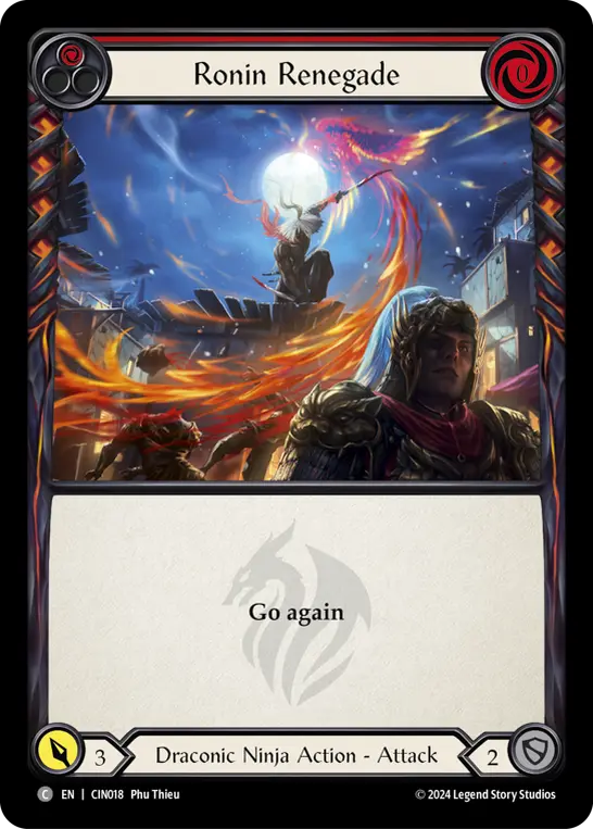 Card image of Ronin Renegade (Red)