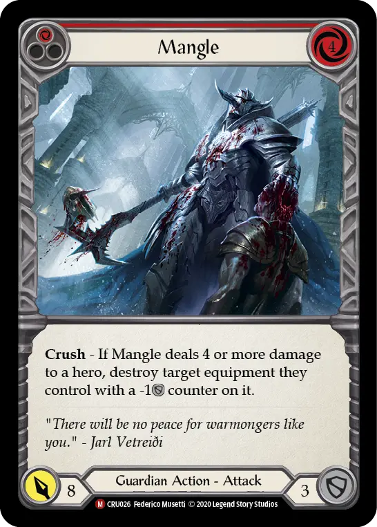 Card: Mangle (red)