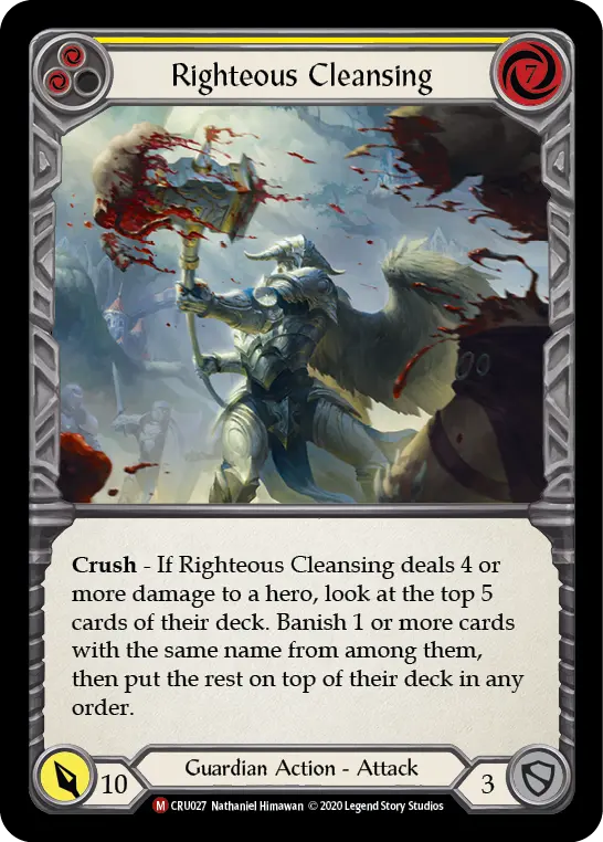 Card: Righteous Cleansing (yel)