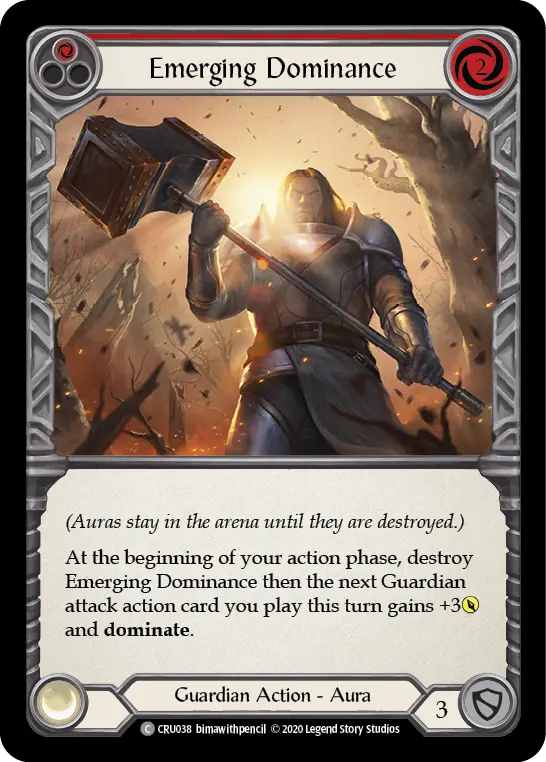 Card: Emerging Dominance (red)