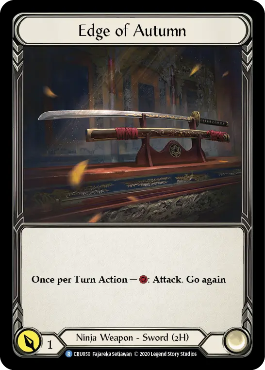 Card: Edge of Autumn