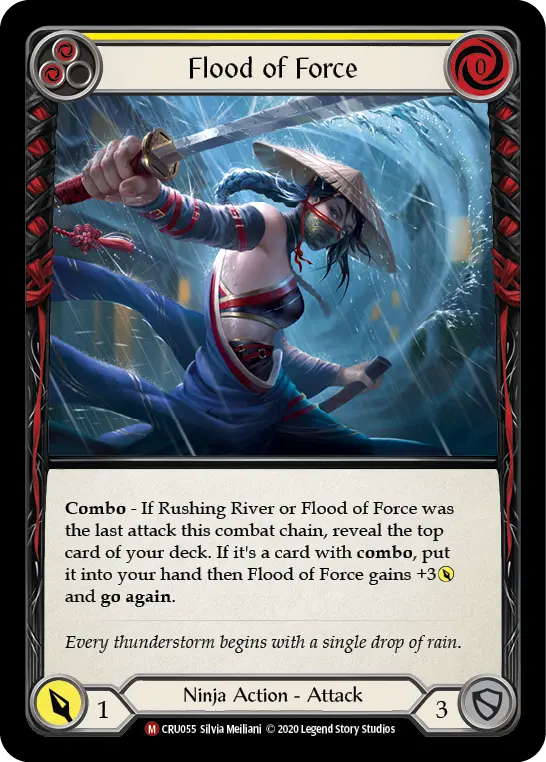 Card: Flood of Force (yel)