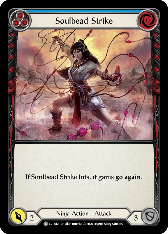 Card: Soulbead Strike (blu)